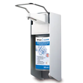 Hygoclean Euro dispenser med spakarm 0,5l | Aluminium, 1 x 1 Stykk, SFM-0683P