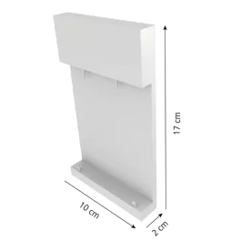 Hygostar Dispenserholder Dracula for engangshansker | plast, hvit, 2 x 1 Stykk, SFM-8897