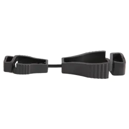 Franz Mensch Hanskeklemmer | plast, sort, 40 x 1 Stykk, SFM-89090