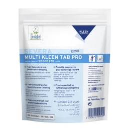 Kleen Purgatis Severa Multi Kleen Tab Pro, vedlikeholdsrensefliker, 16 x 30 Stykk, SFM-0791P