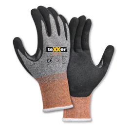 teXXor kuttbeskyttelse strikkede hansker 2630, CUT E, 12 x 12 par, SFM-1078P