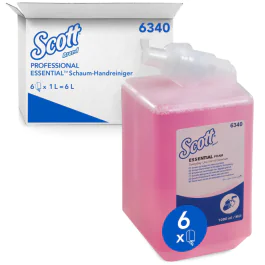 Kimberly Clark Scott Essential skum håndrens 6340, rosa, 6 x 1 Stykk, SFM-TK6340