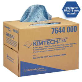 Kimberly Clark Kimtech prosessviskere 7644, BRAG Box, blå, 1 x 160 Stykk, SFM-TK7644