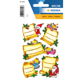 HERMA Klistremerker Decor – Morsomme Motiver (HER3959, 10 Eske)