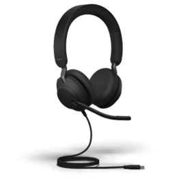 Jabra Evolve2 40 SE UC – Fantastisk Lyd, Overlegen Komfort (JAB00061, 1 Eske)