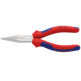 Knipex 2505160SB 160 mm nebbtang med skjærekant (radiotang), 1 Stykk, SKC-2505160SB