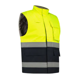 Dapro Protector Bodywarmer – Lett, Vanntett, Hi-Vis, 1 Stykk, SDP-OPROW
