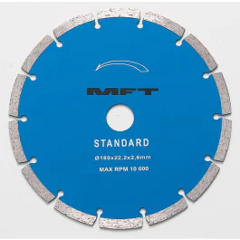 MFT Diamantblad Standard 180Mm – Høy Kvalitet, Lang Levetid(421013, 1 Stykk)