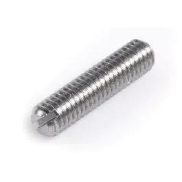 Arvid Nilsson Stoppskrue med spor og flat ende ubehandlet SAN-13