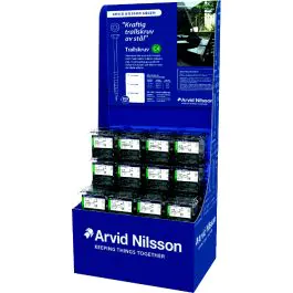 Arvid Nilsson Terrasseskruer med cut C4 display SAN-326