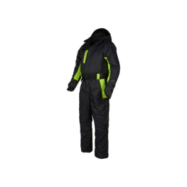 Bulldog SKJOLD 2.0 Vattert og Vanntett Kjeledress (Svart/Gul, Størrelser XS-5XL), SBD-5287