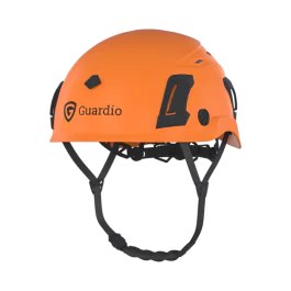 Guardio Armet fluorescerende sikkerhetshjelm, unisex, 53-63 cm, flammende gul og oransje, SBG-1001673