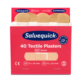 Cederroth Tekstilplaster - Refill, 40 x 6 stk