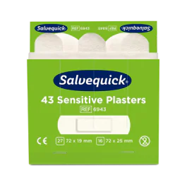 Cederroth Sensitive Plaster - Refill, 43 x 6 Stk