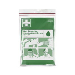 Cederroth Net Dressing Refill – Metallisert Bandasje (1002329-307, Grønn, 1 Stykk, størrelse-Standard)