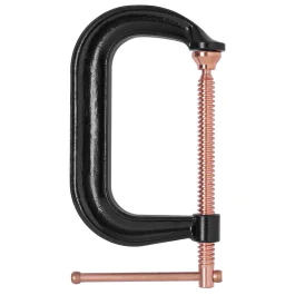 Bessey C-klemme (CDF403C, Åpning: 75 mm, Halsdybde: 60 mm, 6 Stykk)