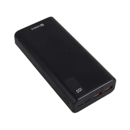 Sandberg PowerBank – 20 000 mAh, Rask Lading (SDG420-59, 1 Eske)
