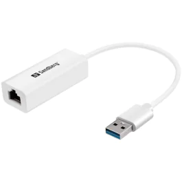 Sandberg USB3.0 Gigabit Nettverksadapter, 1 Stykk, SEN-133-90