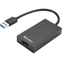 Sandberg USB 3.0 til HDMI-konverter, 1 Stykk, SEN-134-42