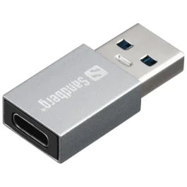 Sandberg USB-A til USB-C dongel, 1 Stykk, SEN-136-46