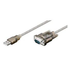 MicroConnect USB 2.0, DB9, M-M, 1,5 m, 1 Stykk, SEN-68875