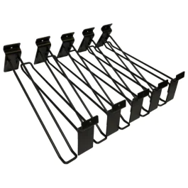 Sandberg kroker for Alu Slatwall, 1 Stykk, SEN-999-55