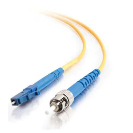 MicroConnect LC/UPC-ST/UPC, 3 m, 9/125, OS2, Gul, 1 Stykk, SEN-FIB411003SIMPLEX