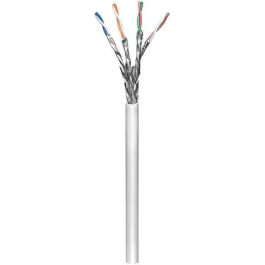 MicroConnect Solid, S/FTP CAT6 305m Grå LSZH AWG23/1, CU, 1 Stykk, SEN-KAB013-305
