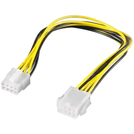 MicroConnect 8 pin EPS strømforlengelse, 0,20m, 1 Stykk, SEN-PI02012