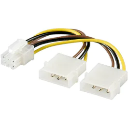 MicroConnect 4 pins til 6 pins PCI Express, 1 Stykk, SEN-PI1919