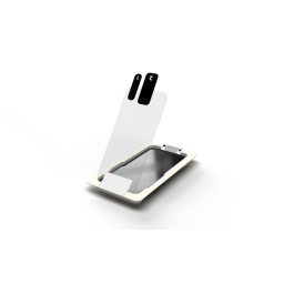 eSTUFF Titan Shield skjermbeskytter med monteringsramme for iPhone 14 Pro - Klar, 1 Stykk, SEN-W127011971