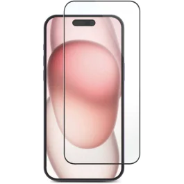 eSTUFF INFINITE iPhone 16 Full Deksel Skjermbeskytter. Titan Shield, 1 Stykk, SEN-W128884752