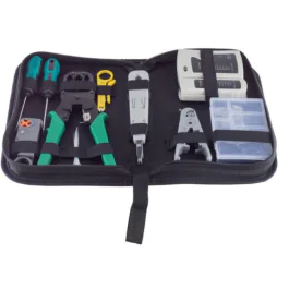 MicroConnect nettverksbeltester sett 10 deler med bag, 1 Stykk, SEN-W128915121