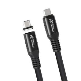 MicroConnect Premium USB4 Magnetisk Kabel, 20-40Gbps, 240W, 4K-8K, 0.5-2m, Svart, 1 Stykk, SEN-949