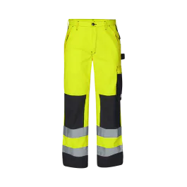 Engel Safety+ EN ISO 20471 Multinorm bukse, Hivis yellow/Black, 1 Stykk, SEW-2235-825-3820