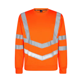 Engel Safety Sweatshirt – Fluorescerende, Behagelig Design, 1 Stykk, SEW-8021-241