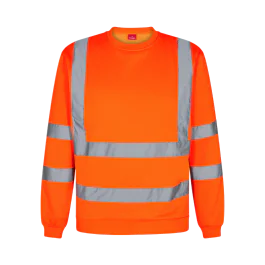 Engel Safety Sweatshirt – Fluorescerende og Komfortabel, 1 Stykk, SEW-8041-253