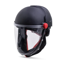 CleanAir CA-40 G – HJÄLMMONTERAD ANSIKTSSKÄRM, Sort, 1 Stykk, SGP-69704100-BLK-XX