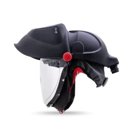 CleanAir SVETSVISIR CA-40GW MED HJÄLM, Sort, 1 Stykk, SGP-69704201-BLK-XX