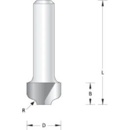 Hikoki PROFILFRES 12.7-34.9MM U/M STYRELAGER, 1 Stykk, SHK-247
