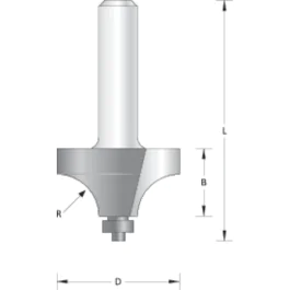 Hikoki KVARTSTAFFRES M/STYRELAGER 22.2-38.1MM, 1 Stykk, SHK-364