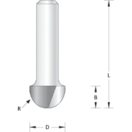 Hikoki HULKILFRES U/M STYRELAGER 6,3-25,4MM, 1 Stykk, SHK-431