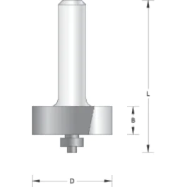 Hikoki FALSFRES 31.7MM - 35.0MM M/Styrelager, 1 Stykk, SHK-496