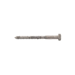 MFT Treskrue 6X75MM – Varmforsinket, Høy Kvalitet, Delgjenget(508105, 1 Boks)