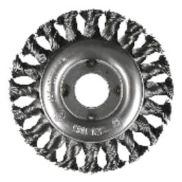 Hikoki Hjulbørste Stål Ø125MM – Herdet Tråd, Tøffe Slipejobber(751302, 1 Stykk)