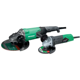 Hikoki Vinkelsliperpakke – 2200W og 840W, Ergonomisk Design, Overbelastningsbeskyttelse(KG23SBYBZ, 1 Boks)