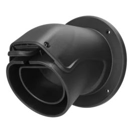 Skarebo Veggfeste for Type 2 Kabel – Robust og Vinklet(90105, Svart, 1 Stykk)