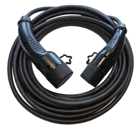 Chargeking Ladekabler – Type 2 til Type 2, 22 kW, CE-godkjent, 1 Stykk, SKA-023