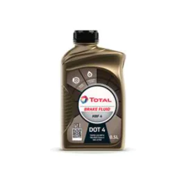 Total Bremsevæske – Høy Kokepunkt og Korrosjonsbeskyttelse(TOT213824, 1 Stykk, 0.5 L)