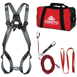 Cresto Fallsikringssett – For Takarbeid, Enkel Bruk (012220033, 1 Stykk)